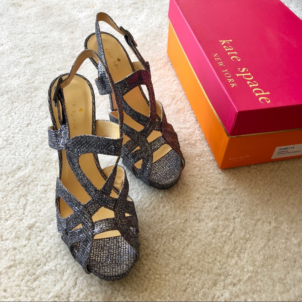 Kate Spade Sparkle Pumps in Starlight - NEW